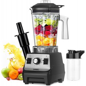 Vendos85 - Blender &eacute;lectrique 1,8L 1800W Smoothies, Jus, Gla&ccedil;ons, Noir