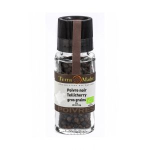 Terra Madre - Poivre Noir Tellicherry en grains bio