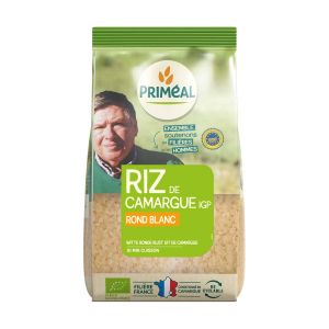 Priméal - Riz Rond Blanc de Camargue 1kg