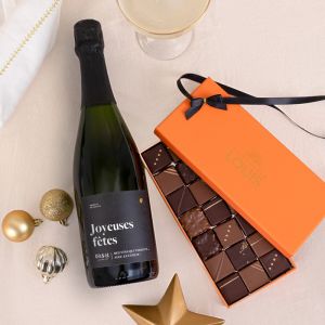Coffret Crémant et Chocolats - Interflora - Livraison de fleurs