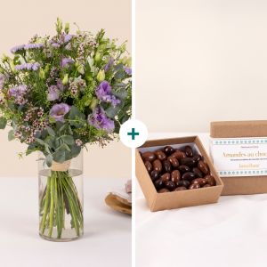 Bouquet Myrtille et chocolats - Interflora