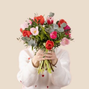 Bouquet de tulipes d'amour de Saint-Valentin en livraison - Interflora