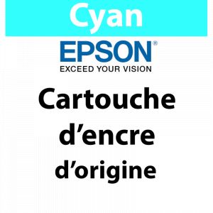 Epson - C13T02Y200 - Cartouche d'encre cyan - produit d'origine