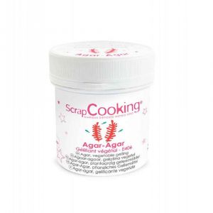 Pot d'Agar-agar en poudre 35g Scrapcooking