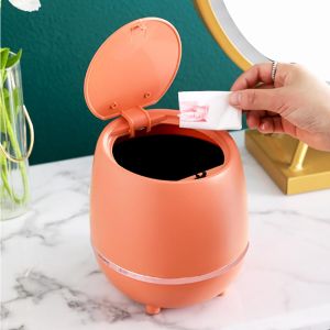 Mini poubelle de table de 1,5L orange Vendos85