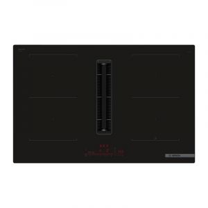 Table Induction Aspirante -   Ser6 - Pvq811h26e Noir - 4-foyers - Home Connect - L802xp522 Mm Bosch