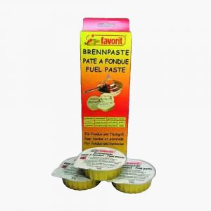 Pâte combustible pour fondue Favorit 3 x 80 g Divers