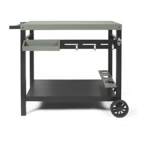 Desserte Pour Plancha - Livoo - Gs167v - Vert / Noir Livoo