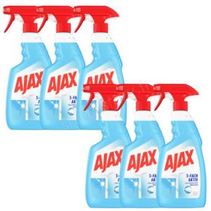 6 Pack de Nettoyants pour Vitres AJAX Triple Actif Shop-Story
