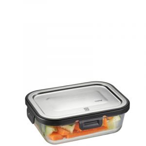 Récipient frais MILO, rectangulaire, 600 ml (fraîcheur et contrôle des stocks via l'application) Gefu