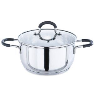 Faitout inox Rapid Cook avec couvercle 20 cm 3,1 L Mathon