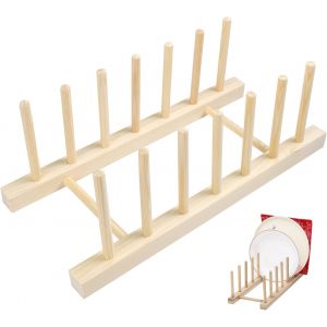 Egouttoir Vaisselle en Bois 6 rangements Vendos85