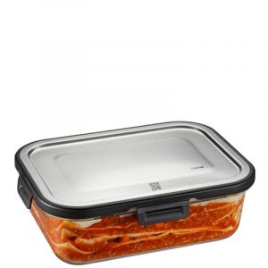 Récipient frais MILO, rectangulaire, 1500 ml (fraîcheur et contrôle des stocks via l'application) Gefu