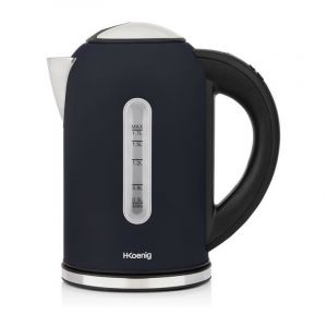 Bouilloire Programmable - Hkoenig - Boe56 - 1,7l - 2200 W - Temp&eacute;rature R&eacute;glable - Ecran Lcd - Bleu Nuit Mat Et Acier Inoxydab Hkoenig