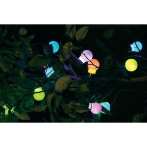 Guirlande solaire party light - 20 led - couleur changeante - extérieur SMART GARDEN