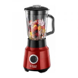 Blender -   - Compact Home 25290-56 - 400 W - Inox Brossé - Bol Verre 1 L - 2 Vitesses + Pulse Russell Hobbs
