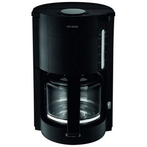 cafetière électrique de 1,4L pour 10 a 15 tasses 1050W noir Krups