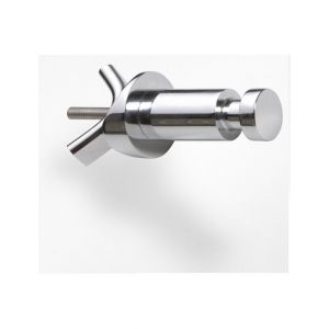 Console réglable pour radiateur en acier inoxydable RAWELL 3,2x3,2x8cm Bemeta