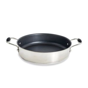 Sauteuse 2 anses inox antiadhérente 28 cm Excell'Inox Mathon