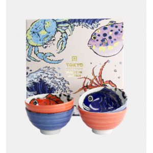 SEAFOOD - Coffret de 4 bols