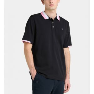 Polo droit en coton