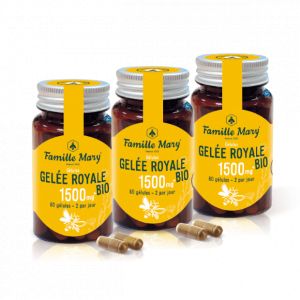 Gélules Gelée Royale Bio 1500mg