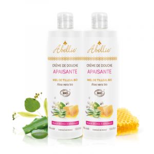 Crème de douche apaisante certifié bio