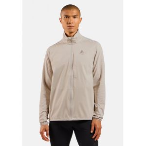 Odlo Veste sans manches de running en softshell Zeroweight Warm 2.0 pour homme, XXL, beige