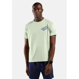 Odlo T-shirt de running imprim&eacute; Essentials TMOT pour homme, S, vert