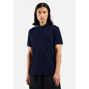 Odlo Polo en fibres naturelles Ascent pour homme, L, blau