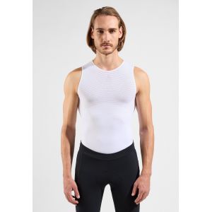 Odlo D&eacute;bardeur technique sans coutures pour le cyclisme Zeroweight pour homme, S, blanc