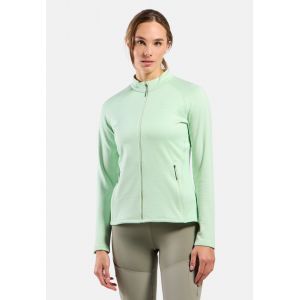Odlo Polaire zipp&eacute;e Tencia pour femme, L, vert