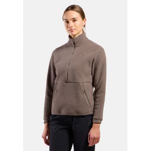 Odlo Polaire &eacute;paisse Ascent 365 pour femme, M, beige