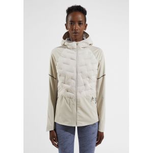Odlo Veste de running Zeroweight Insulator pour femme, M, beige