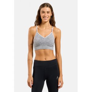 Odlo Brassi&egrave;re de sport &agrave; maintien l&eacute;ger Seamless pour femme, XS, gris