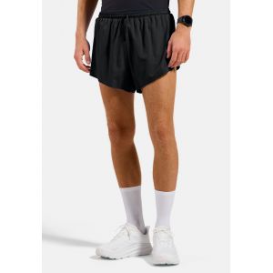 Odlo Short de running fendu 3 inch Zeroweight 2.1 pour homme, XXL, beige