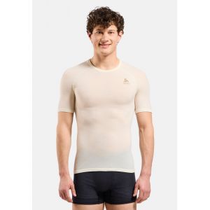 Odlo T-shirt technique sans coutures Performance Wool 140 pour homme, L, beige