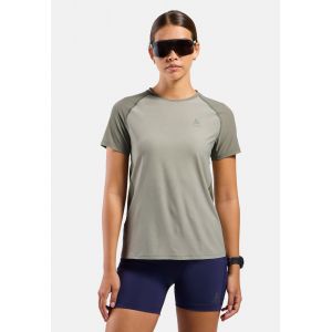 Odlo T-shirt de trail running X-Alp pour femme, S, beige