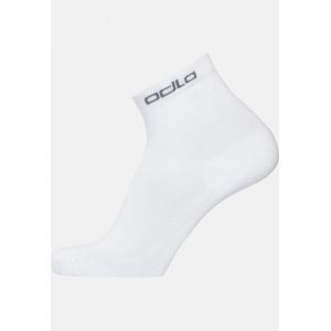 Odlo Pack de 2 paires de chaussettes mi-hautes Active, 36-38, blanc