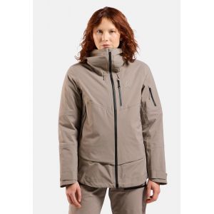 Odlo Veste de ski X-Alp 3L pour femme, XL, beige