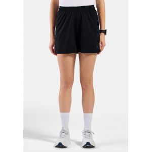 Odlo Short de running non doubl&eacute; 4 inch Essentials 2.0 pour femme, L, noir