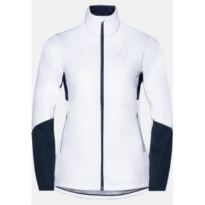Odlo Veste de ski de fond Langnes pour femme, S, blanc