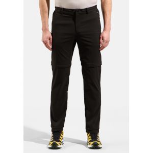 Odlo Pantalon de randonn&eacute;e l&eacute;ger et convertible Ascent pour homme, 52, noir