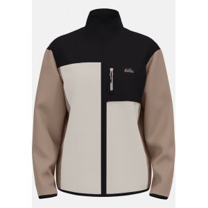 Odlo Pull à zip intégral en polaire épaisse Essentials pour femme, XS, beige