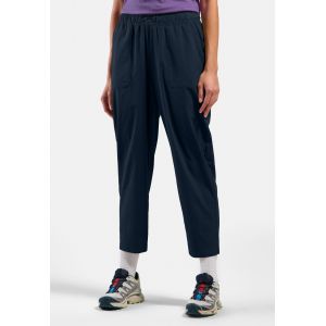 Odlo Pantalon 7/8 fusel&eacute; ultral&eacute;ger en ripstop Ascent pour femme, XS, bleu marine
