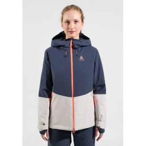 Odlo Veste de ski Bluebird S-Thermic pour femme, S, beige