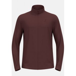 Odlo Polaire zippée Berra pour homme, S, bordeaux
