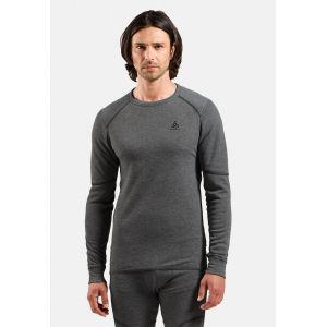 Odlo T-shirt technique &agrave; manches longues Active X-Warm pour homme, XL, gris