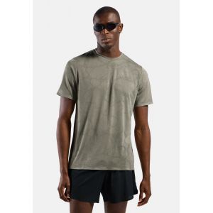 Odlo T-shirt de running technique Zeroweight Engineered Chill-Tec pour homme, XXL, beige