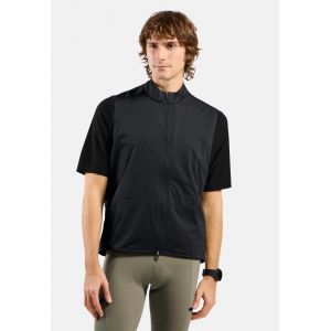 Odlo Gilet coupe-vent Explorer pour homme, L, noir